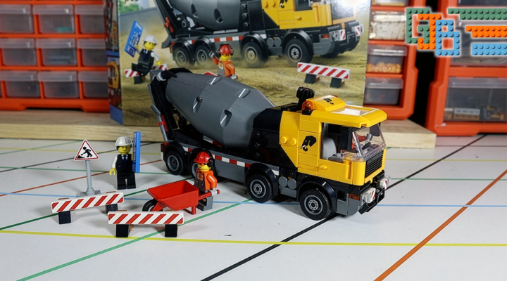 LEGO City 60478 Cement Mixer Review